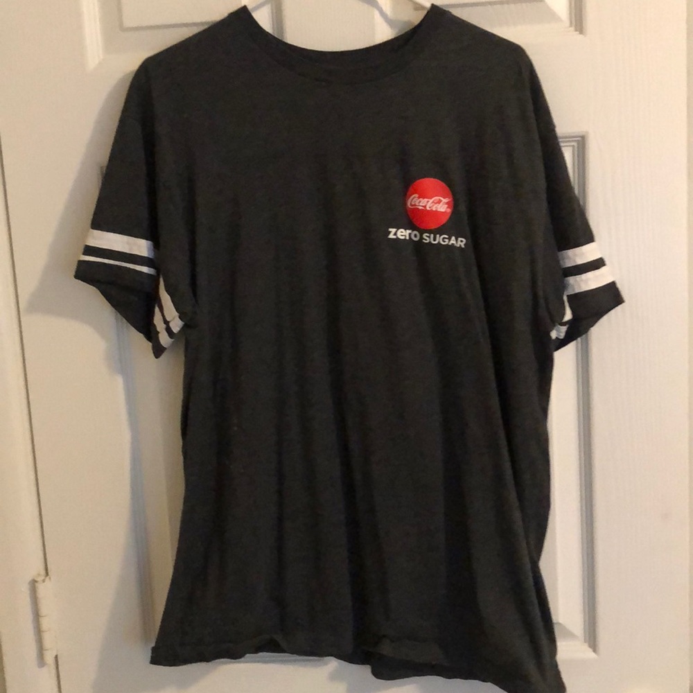 Coca Cola Zero XL men’s T shirt dark gray